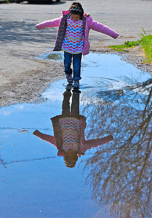 Neighborhood puddle