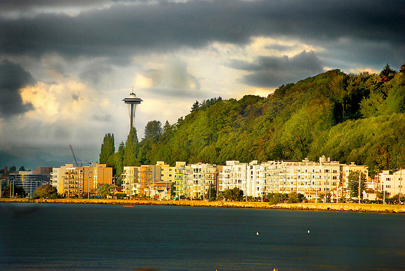 Alki Beach on Labor Day