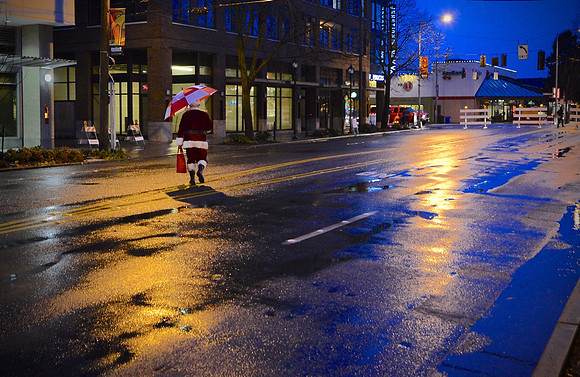 Santa going home