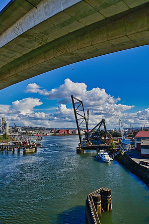 West Seattle Bridge and Duwamish River