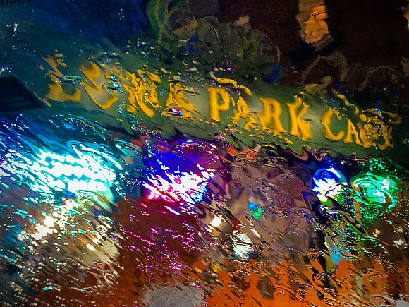 Luna Park in the rain